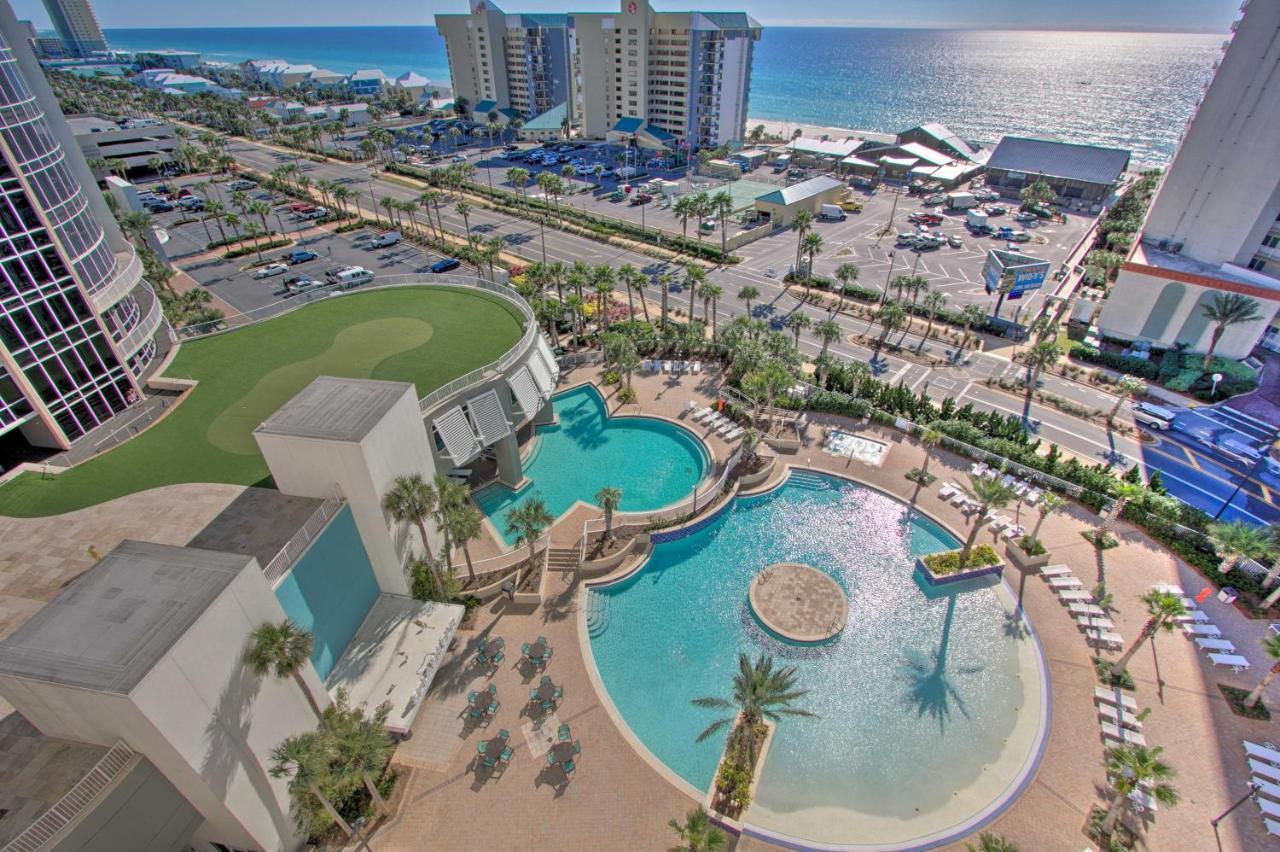 Comfy Pcb Condo With View And Private Beach Access! Panama City Beach Eksteriør billede